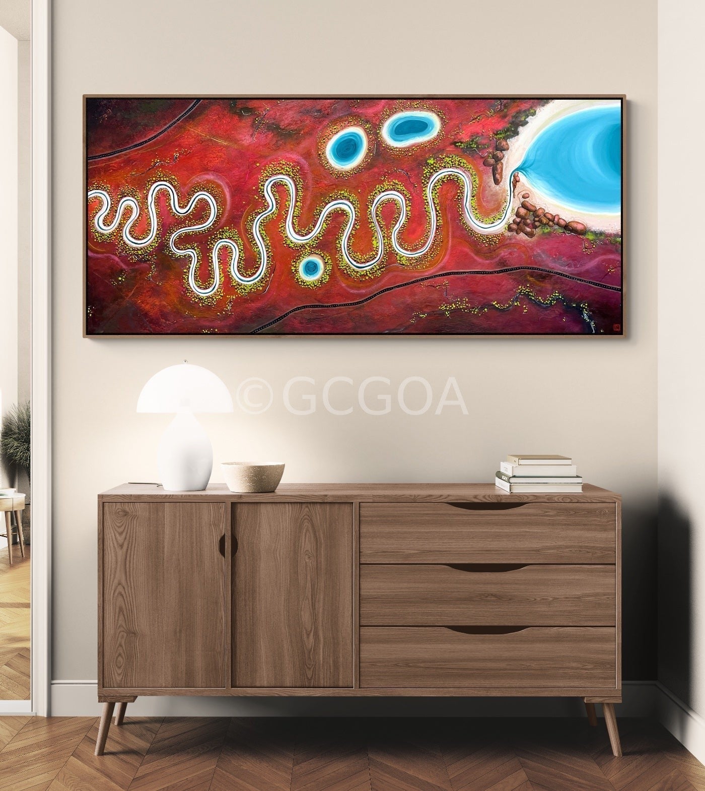 Cherry River Dance - Original Art - Gold Coast Gallery Of ArtTania Chanter