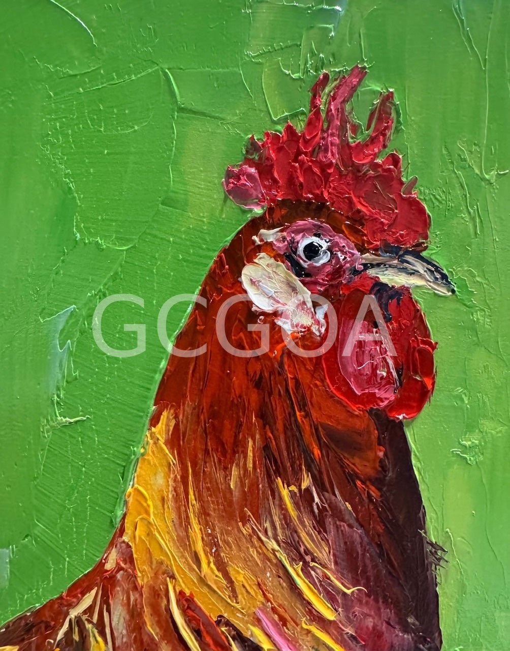 Chester the Rooster - Gold Coast Gallery Of ArtHilly Coufreur