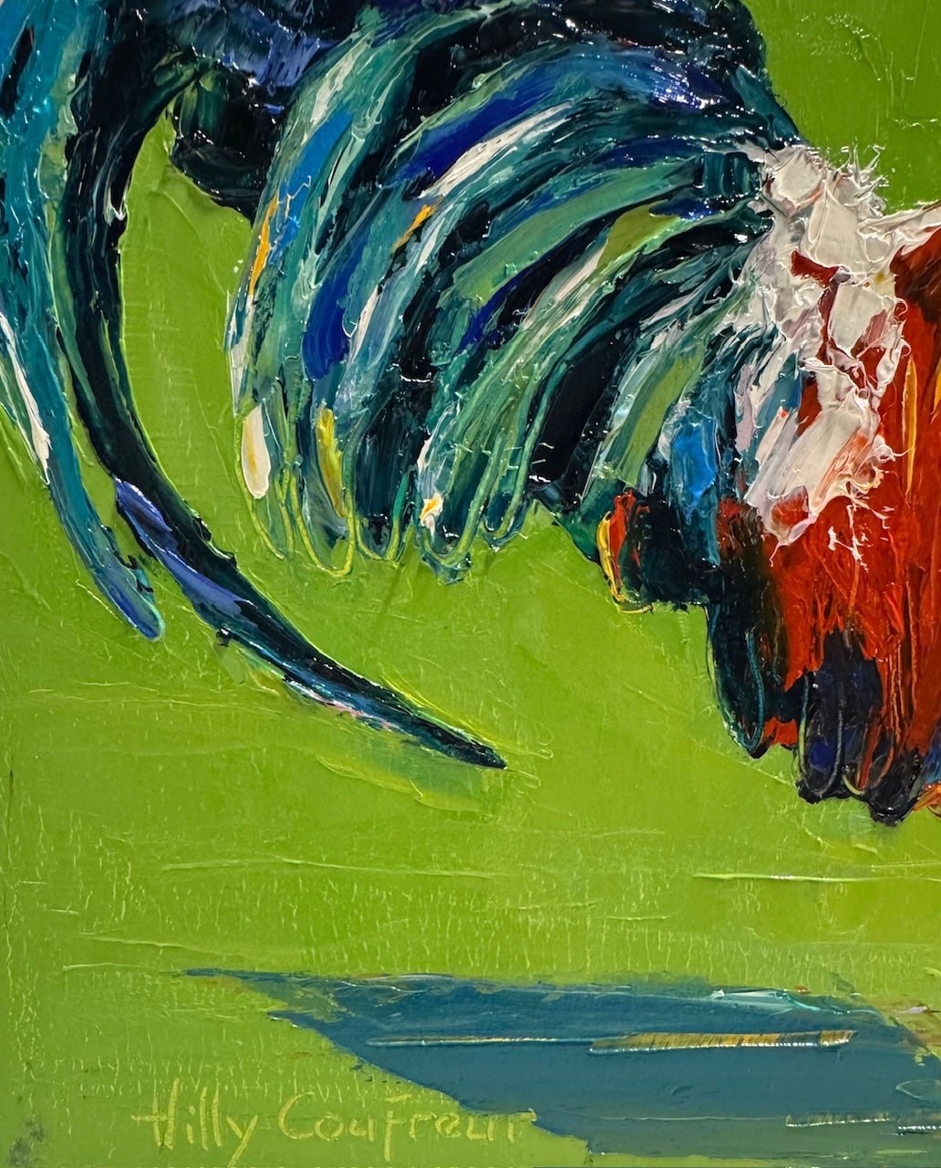 Chester the Rooster - Gold Coast Gallery Of ArtHilly Coufreur