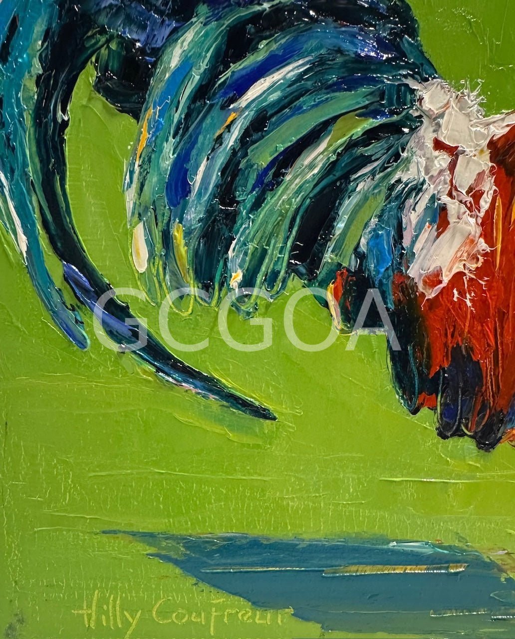 Chester the Rooster - Gold Coast Gallery Of ArtHilly Coufreur