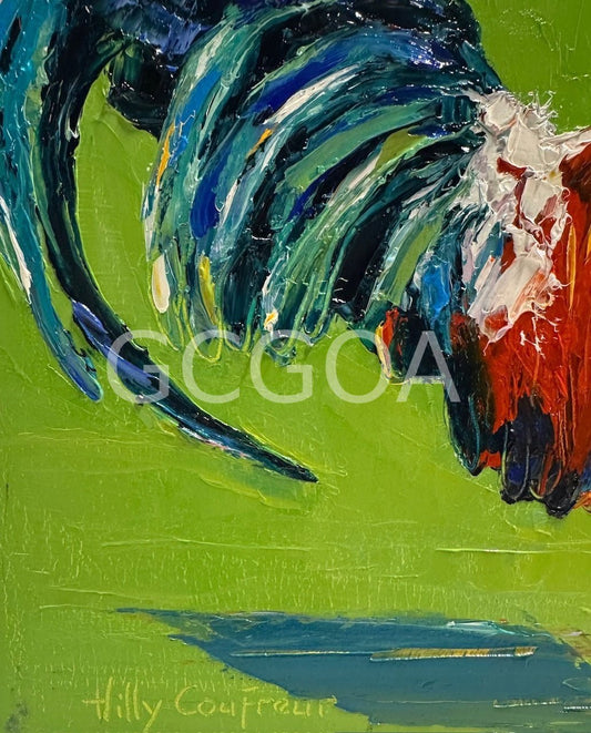 Chester the Rooster - Gold Coast Gallery Of ArtHilly Coufreur