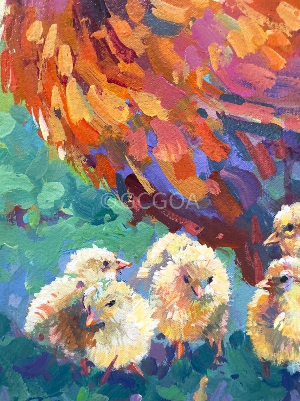Chickens 3 - Gold Coast Gallery Of ArtJos Coufreur