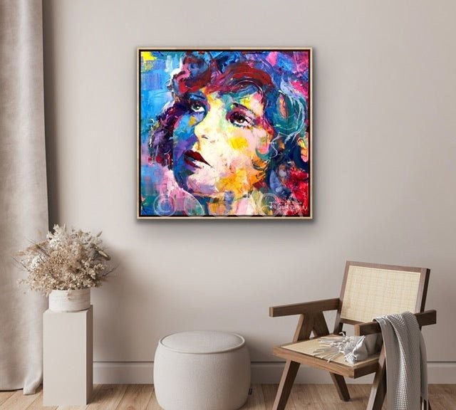 Clara Bow Movie Star - Original Art - Gold Coast Gallery Of ArtJos Coufreur