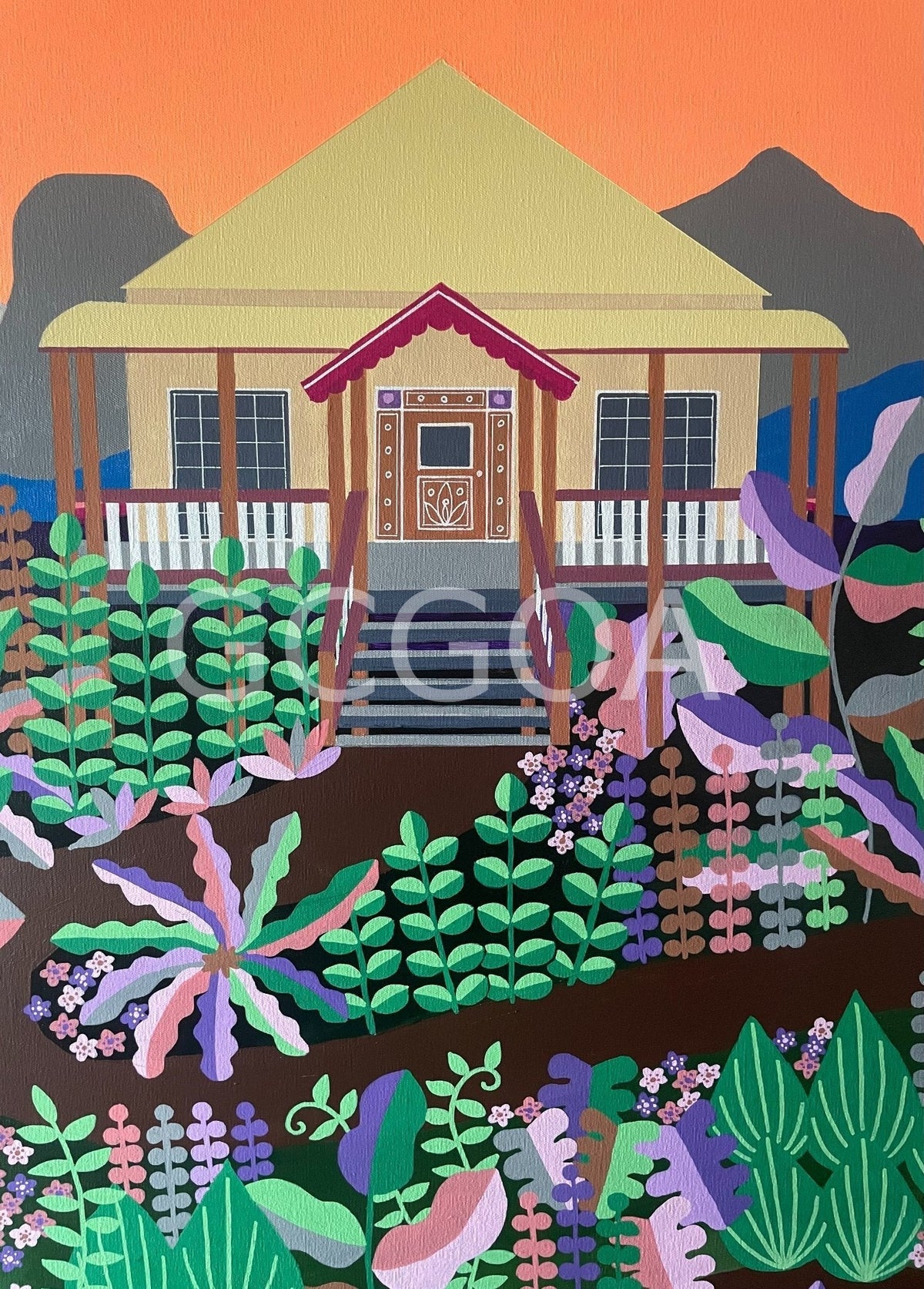 Clara's garden - Gold Coast Gallery Of ArtAmy Ruth