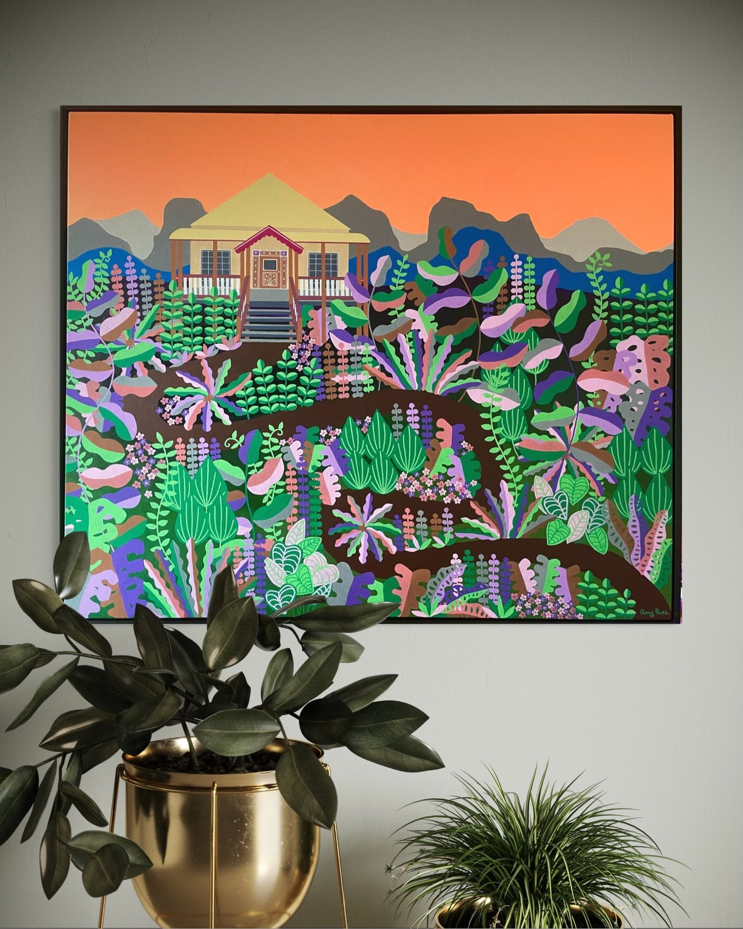 Clara's garden - Gold Coast Gallery Of ArtAmy Ruth