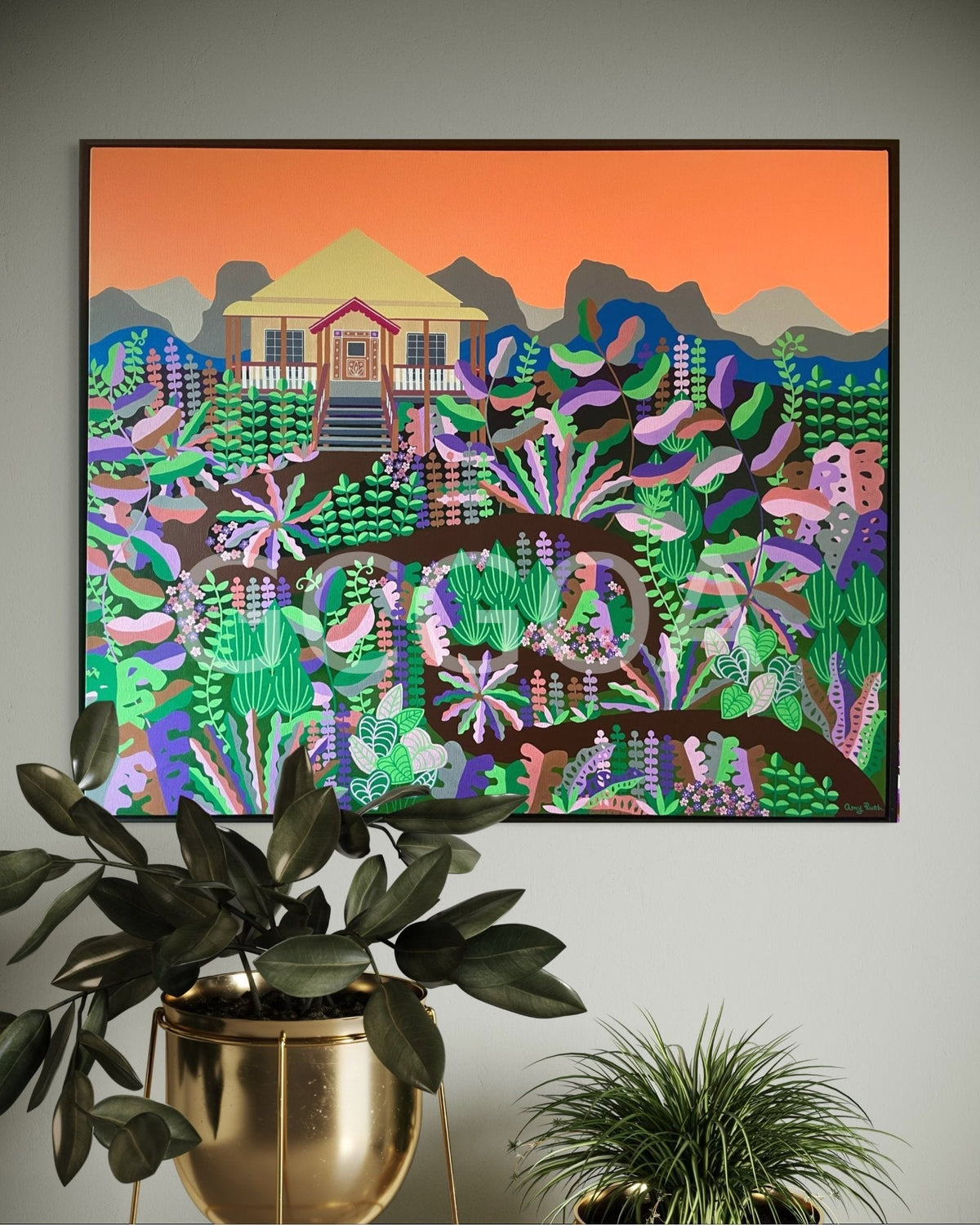 Clara's garden - Gold Coast Gallery Of ArtAmy Ruth