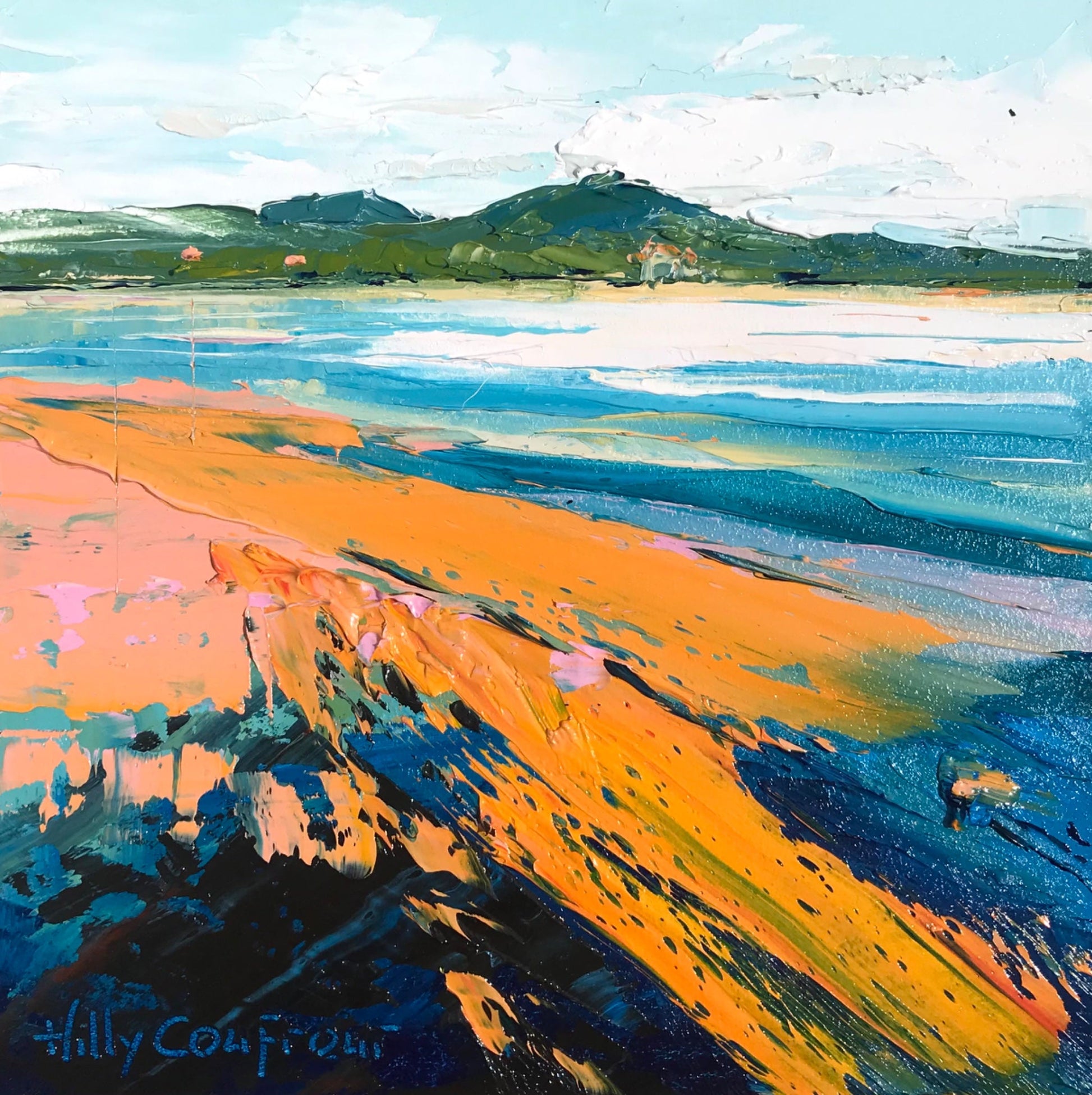 Clarence River - Plein Air - Gold Coast Gallery Of ArtHilly Coufreur