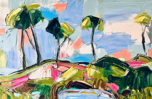 Clouds Over The Dam - Gold Coast Gallery Of ArtAngela Hawkey