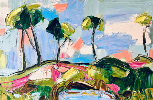 Clouds Over The Dam - Gold Coast Gallery Of ArtAngela Hawkey