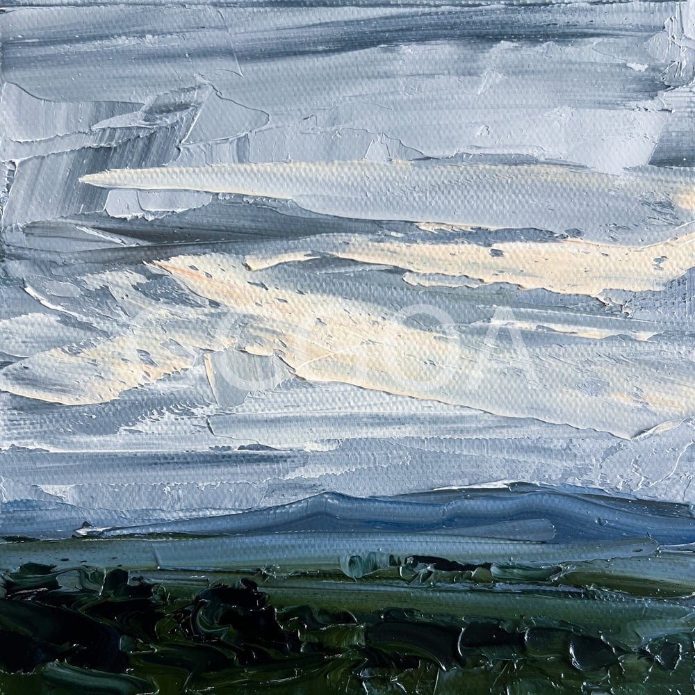 Cloudy Skies - Gold Coast Gallery Of ArtAngela Hawkey