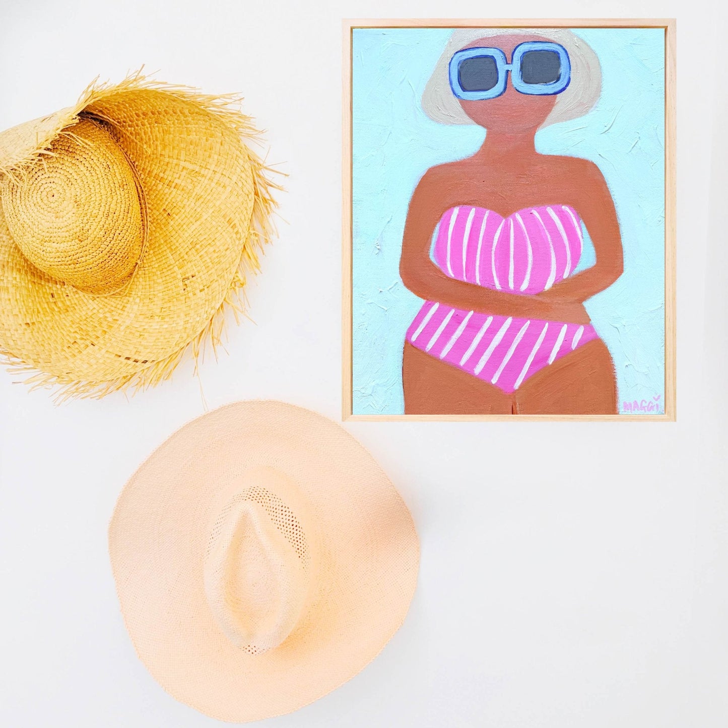 Clovelly Beach Bather - Gold Coast Gallery Of ArtMaggi Mcdonald