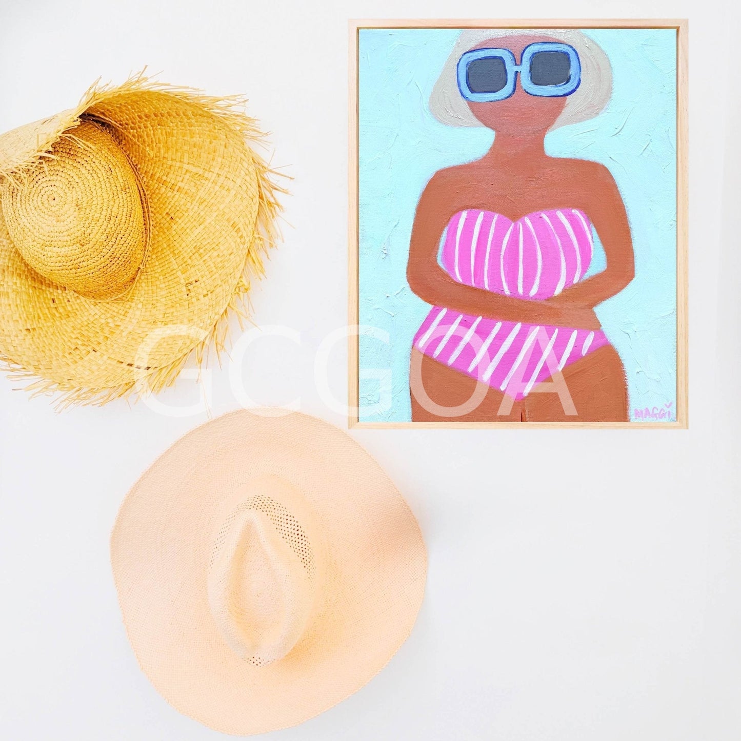 Clovelly Beach Bather - Gold Coast Gallery Of ArtMaggi Mcdonald