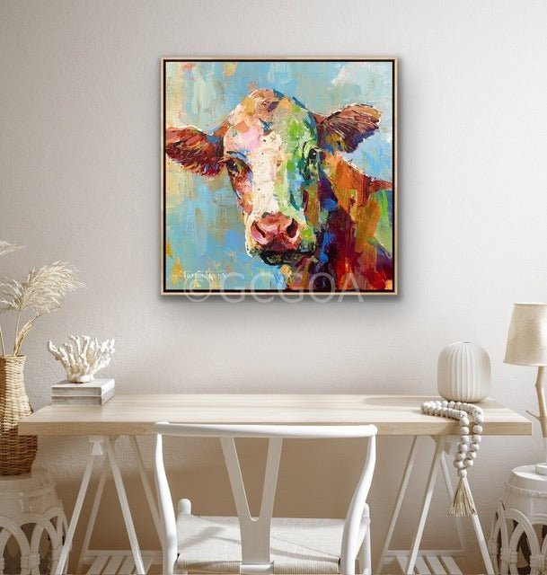 Clover the Cow - Original Art - Gold Coast Gallery Of ArtJos Coufreur