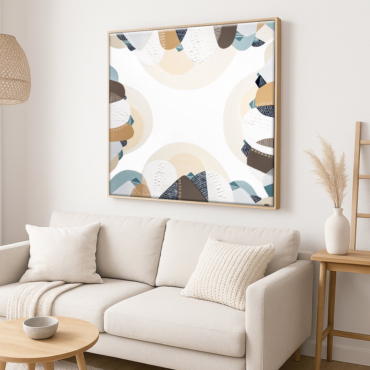 Coastal Bliss Painting by Ani Ipradjian - Gold Coast Gallery Of ArtAni Ipradjian