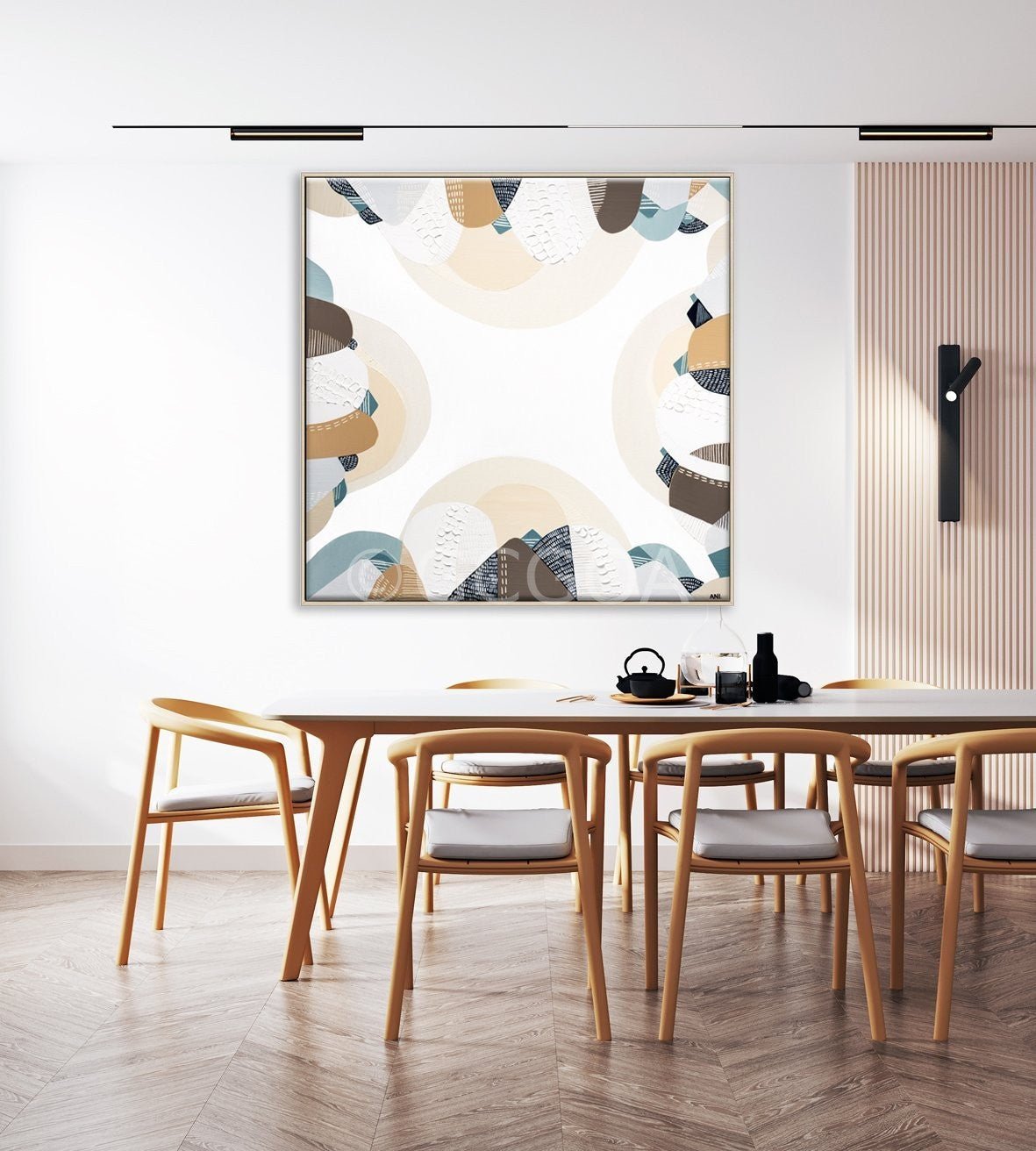 Coastal Bliss Painting by Ani Ipradjian - Gold Coast Gallery Of ArtAni Ipradjian