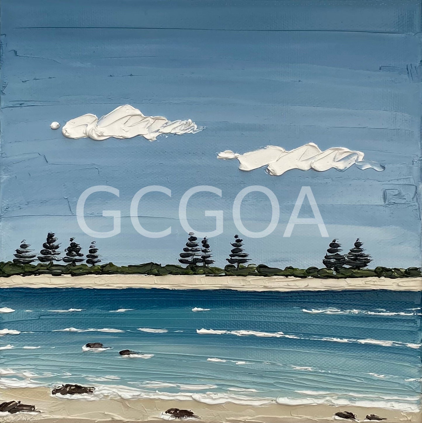 Coastal Calm - Gold Coast Gallery Of ArtJustine Bartie