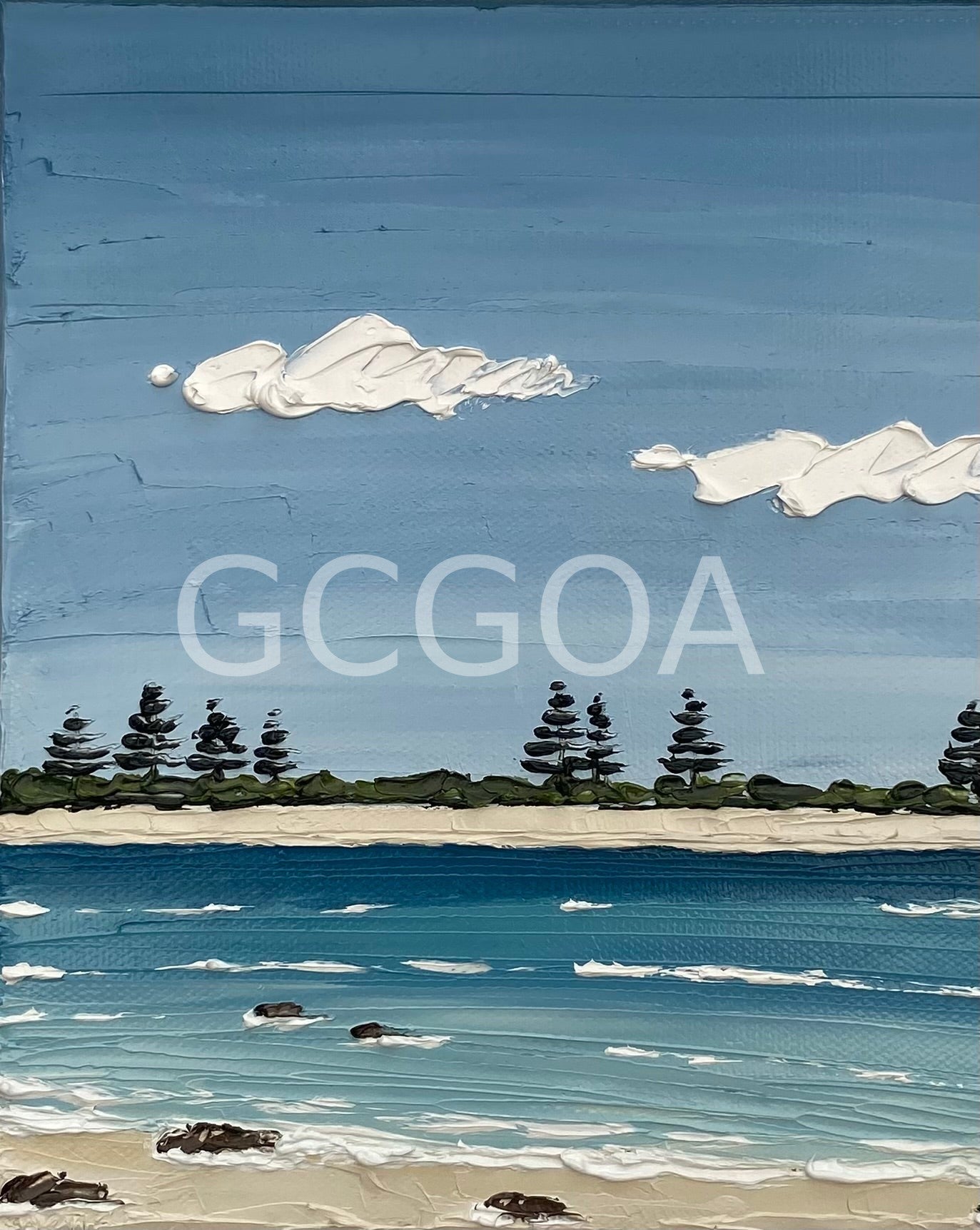 Coastal Calm - Gold Coast Gallery Of ArtJustine Bartie