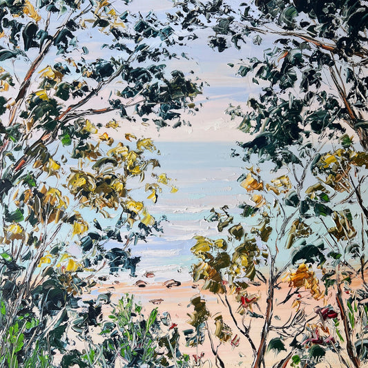 Coastal Embrace - Gold Coast Gallery Of ArtAngela Hawkey