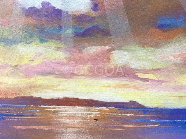 Coastal Glow 2 - Original Art - Gold Coast Gallery Of ArtJos Coufreur