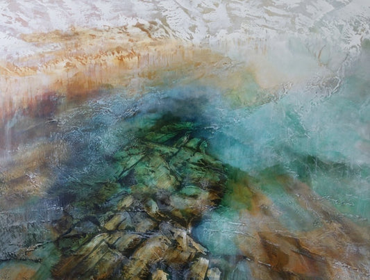 Coastal Layers - Gold Coast Gallery Of ArtPatricia Walsh