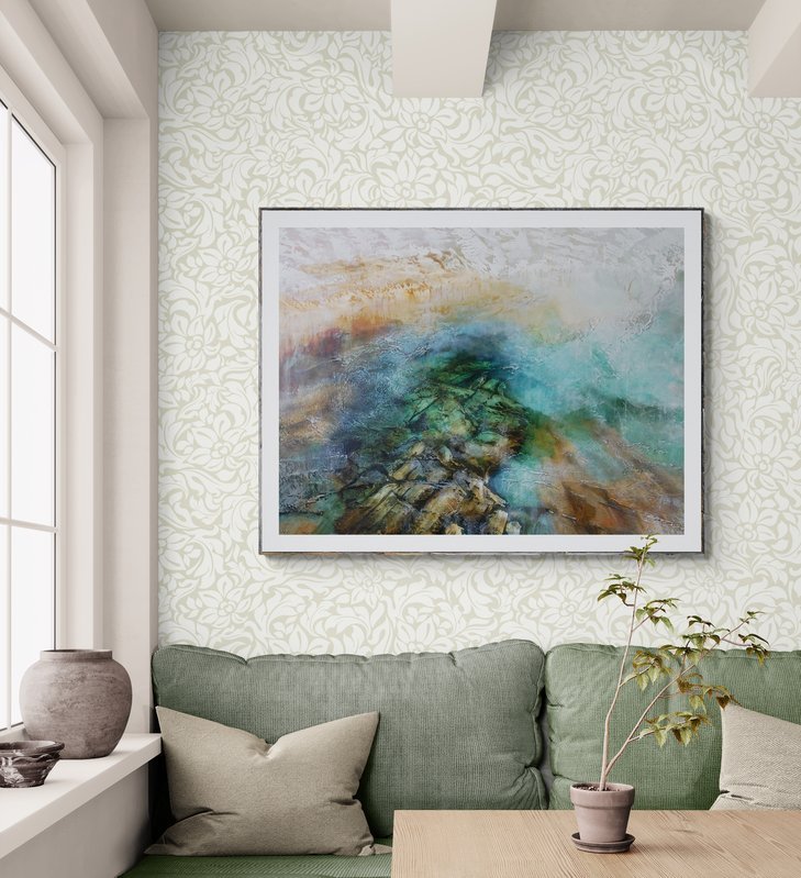 Coastal Layers - Gold Coast Gallery Of ArtPatricia Walsh