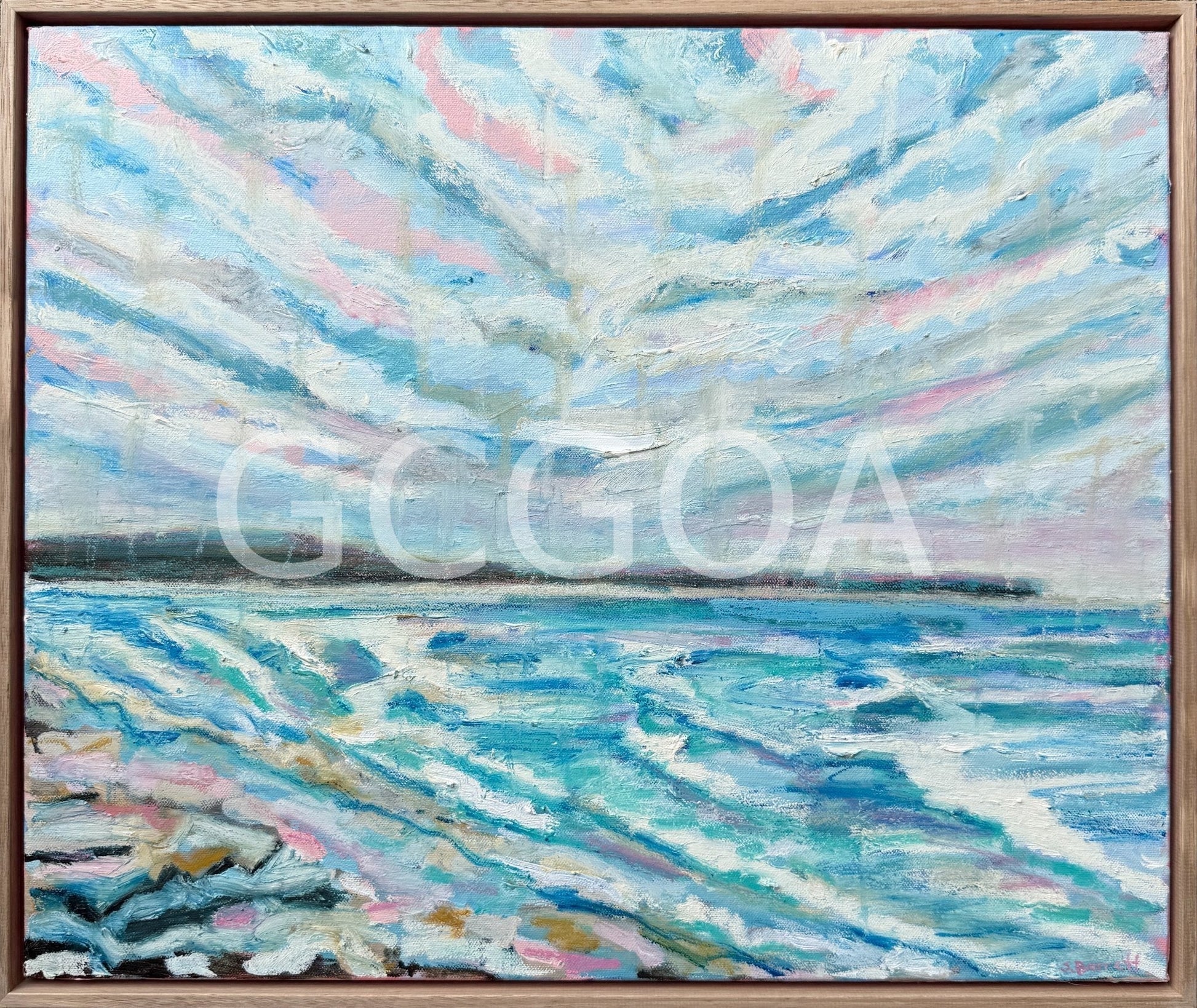 Coastal Rain - Gold Coast Gallery Of ArtSuzanne Barrett