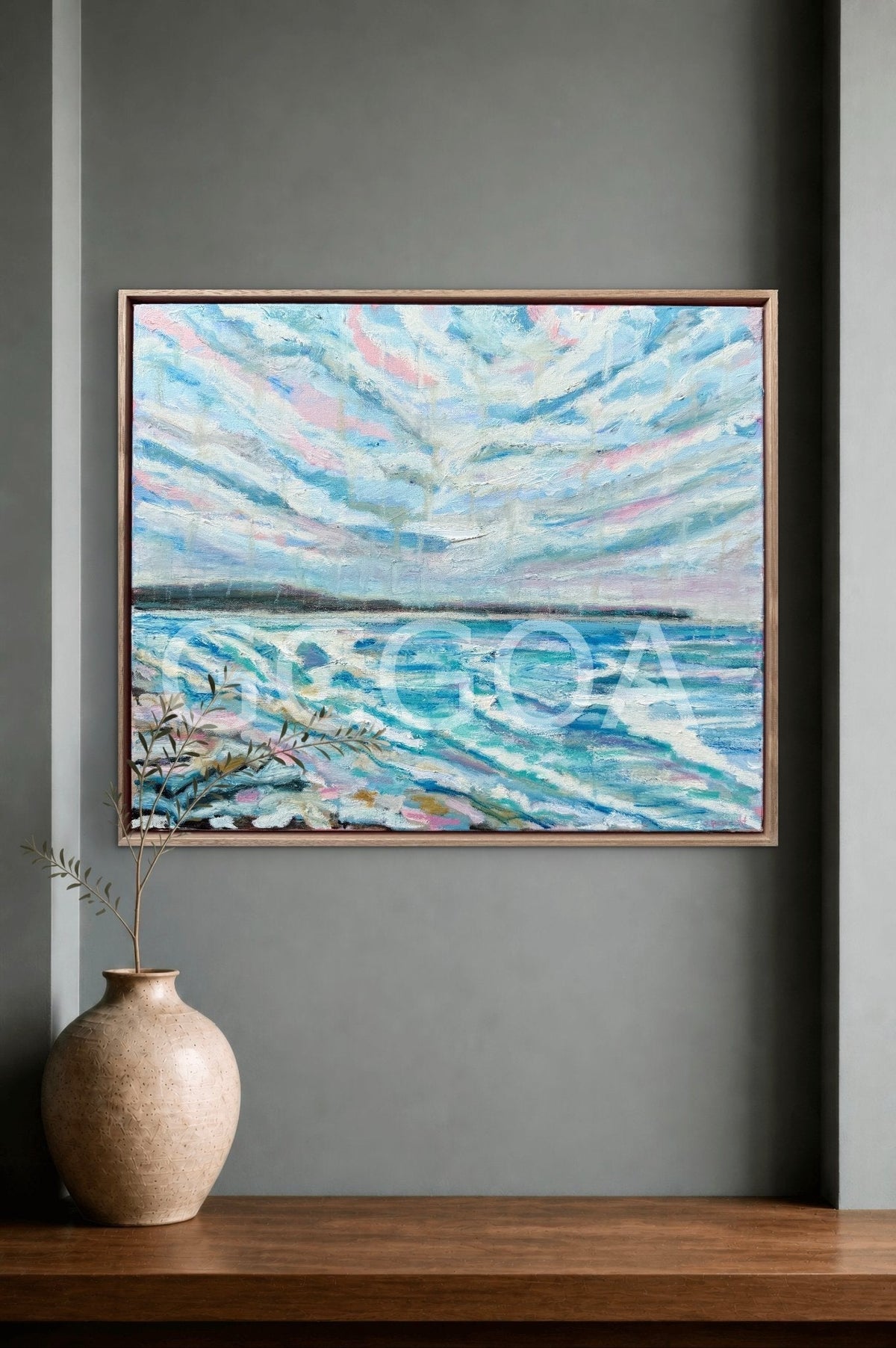 Coastal Rain - Gold Coast Gallery Of ArtSuzanne Barrett