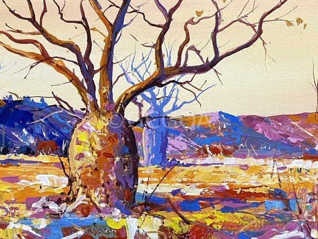 Cockburn Ranges 3 - Original Art - Gold Coast Gallery Of ArtJos Coufreur