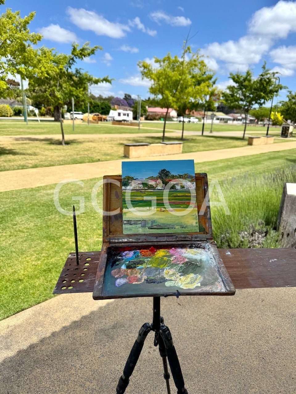 Collins Street Cottages - Gold Coast Gallery Of ArtHilly Coufreur