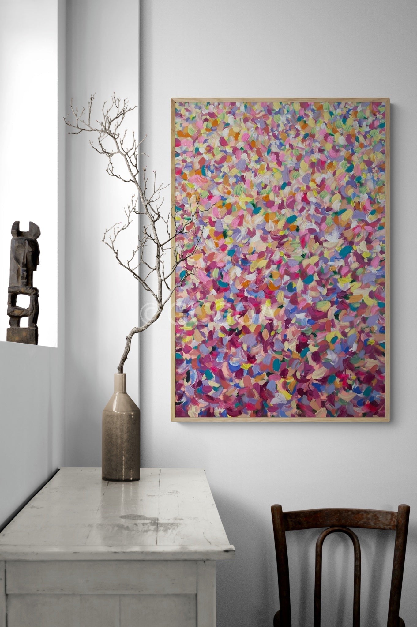 Colour Burst - Original Art - Gold Coast Gallery Of ArtKatherine Spiller