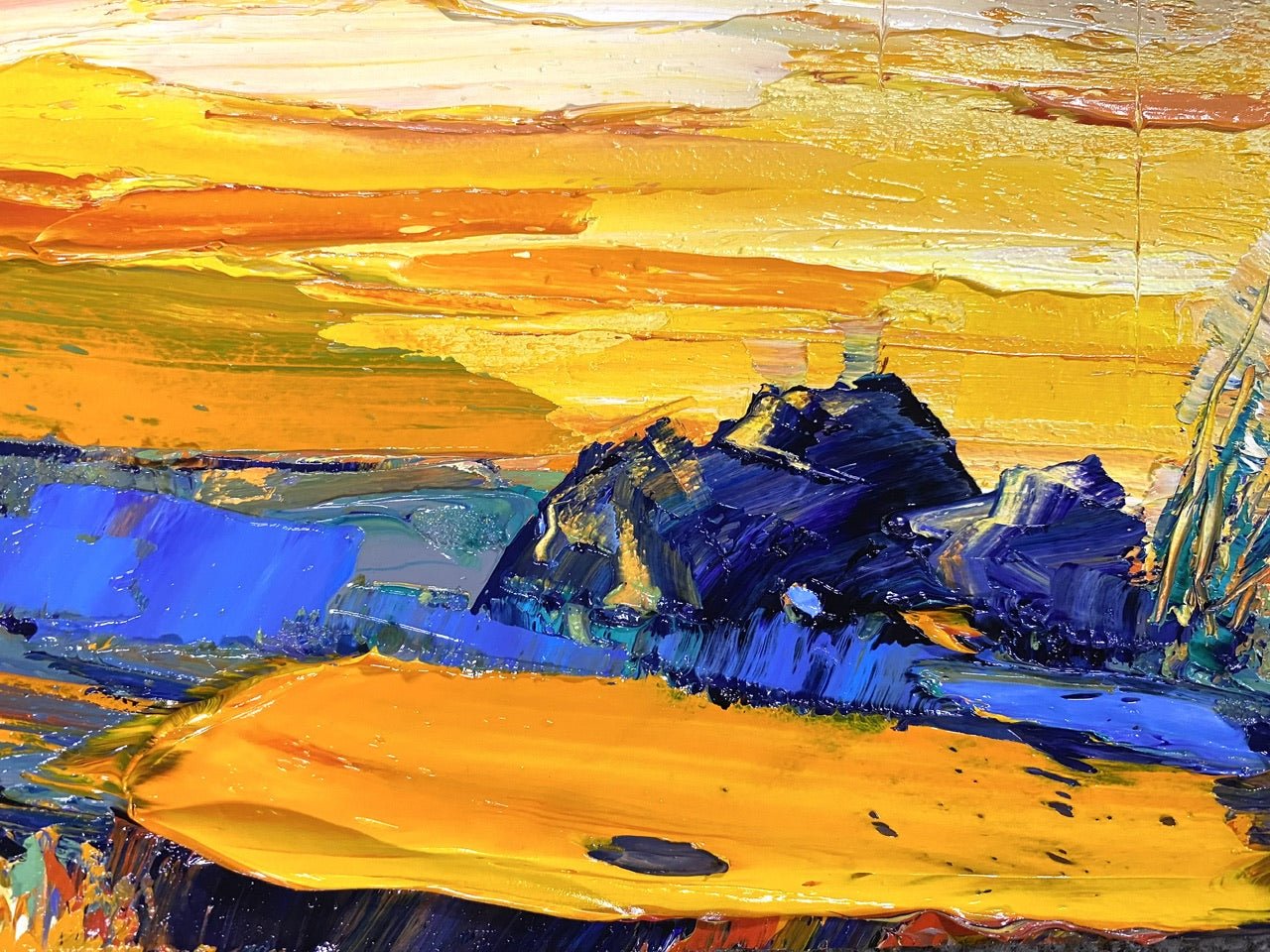Colourful Landscape - Gold Coast Gallery Of ArtHilly Coufreur