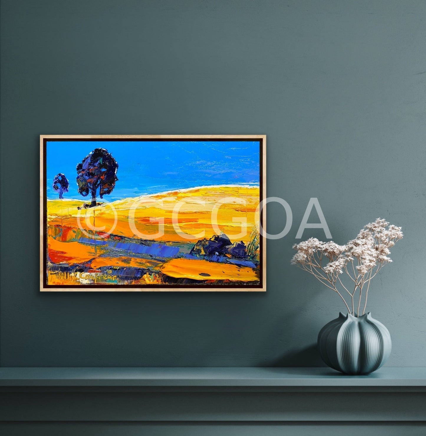 Colourful Landscape - Gold Coast Gallery Of ArtHilly Coufreur