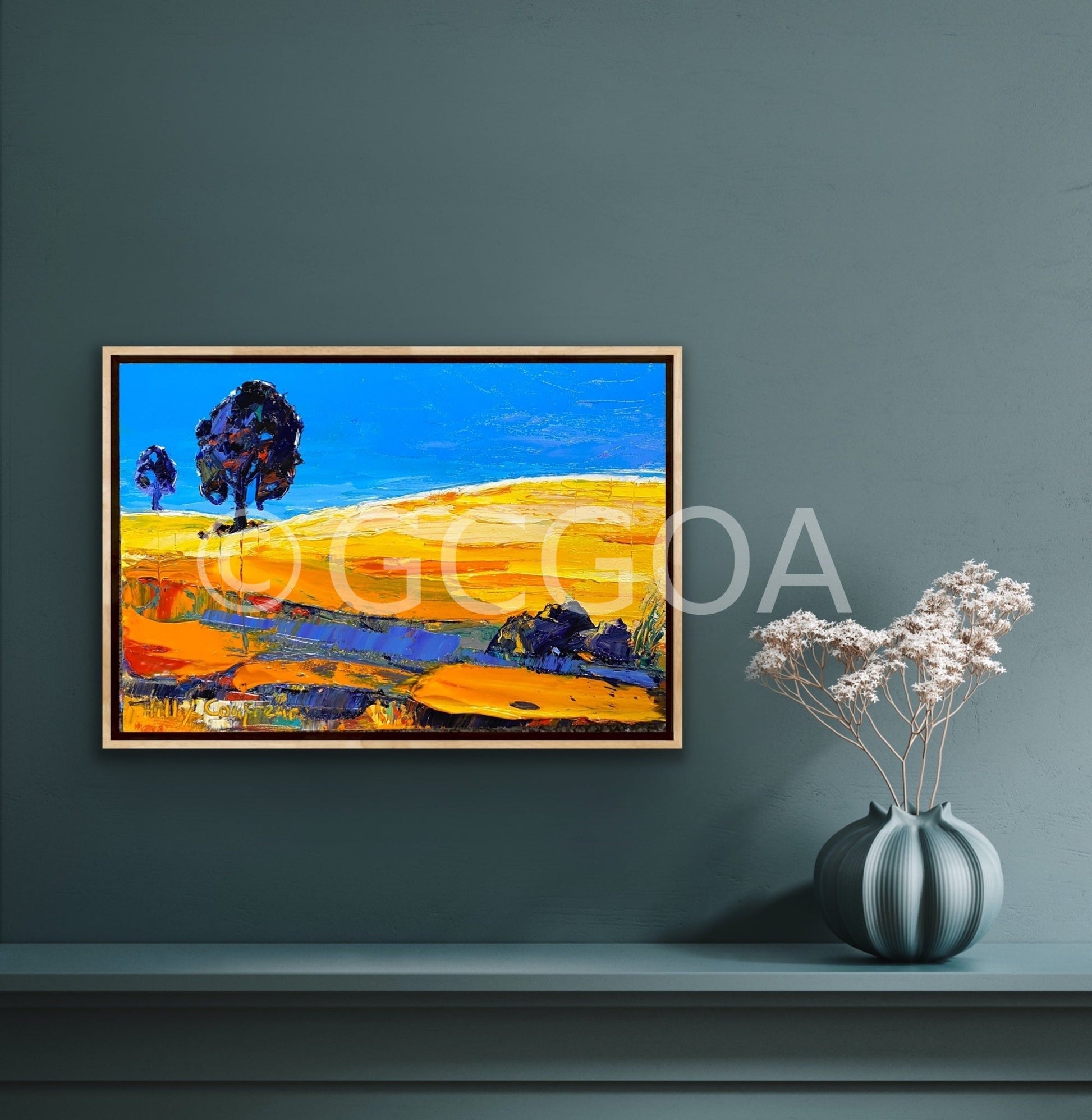 Colourful Landscape - Gold Coast Gallery Of ArtHilly Coufreur