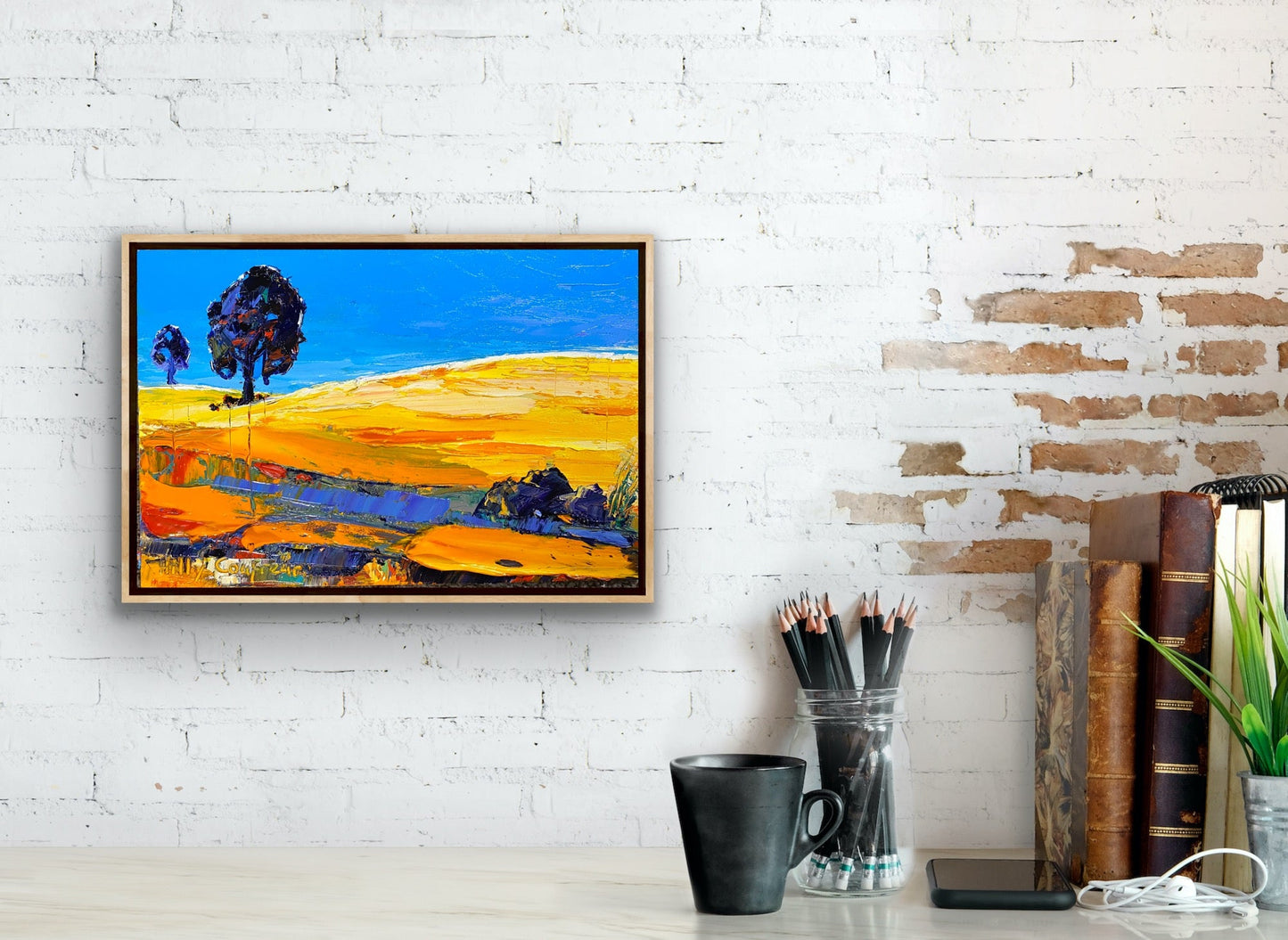 Colourful Landscape - Gold Coast Gallery Of ArtHilly Coufreur