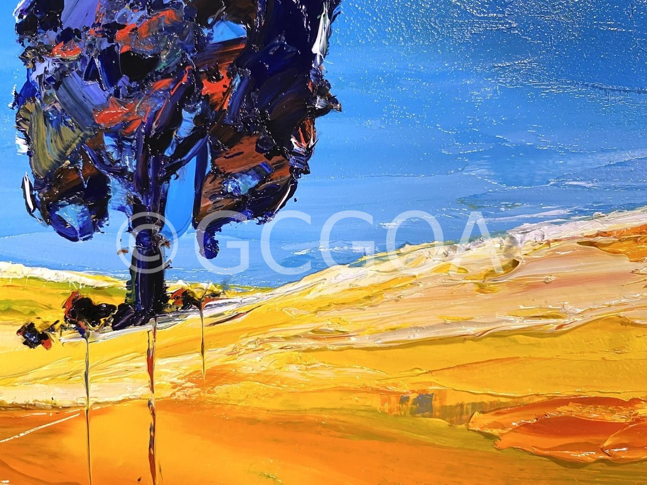 Colourful Landscape - Gold Coast Gallery Of ArtHilly Coufreur
