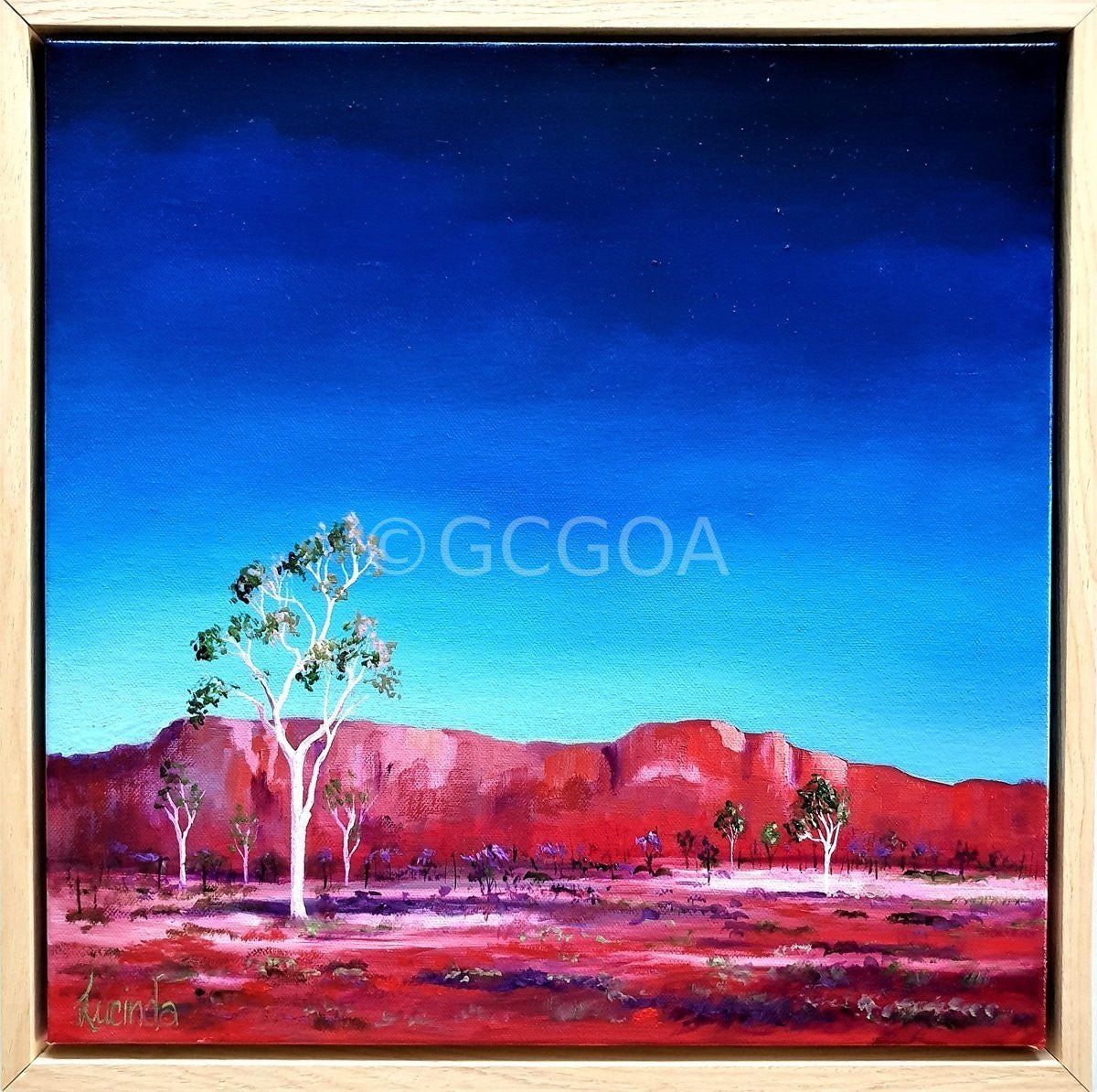 Colours of the Centre - Original Art - Gold Coast Gallery Of ArtLucinda Leveille