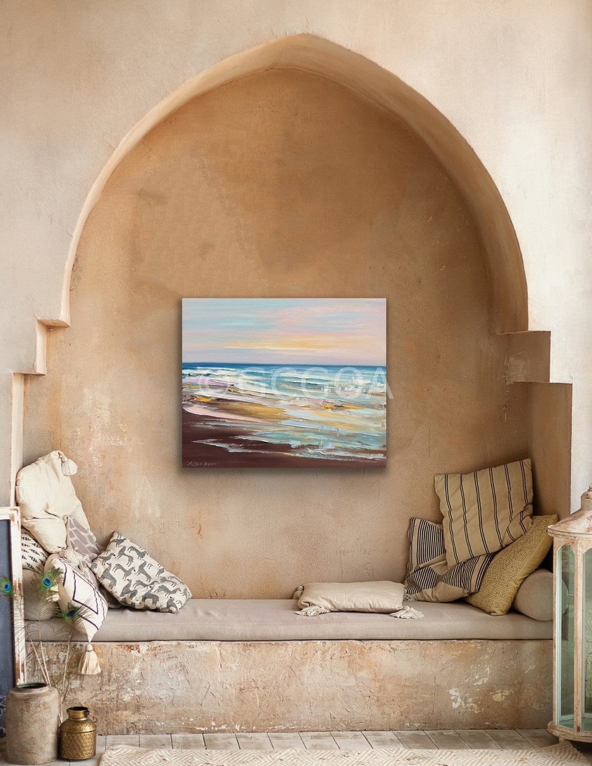 Colours of the Ocean No 32 - Gold Coast Gallery Of ArtLiliana Gigovic