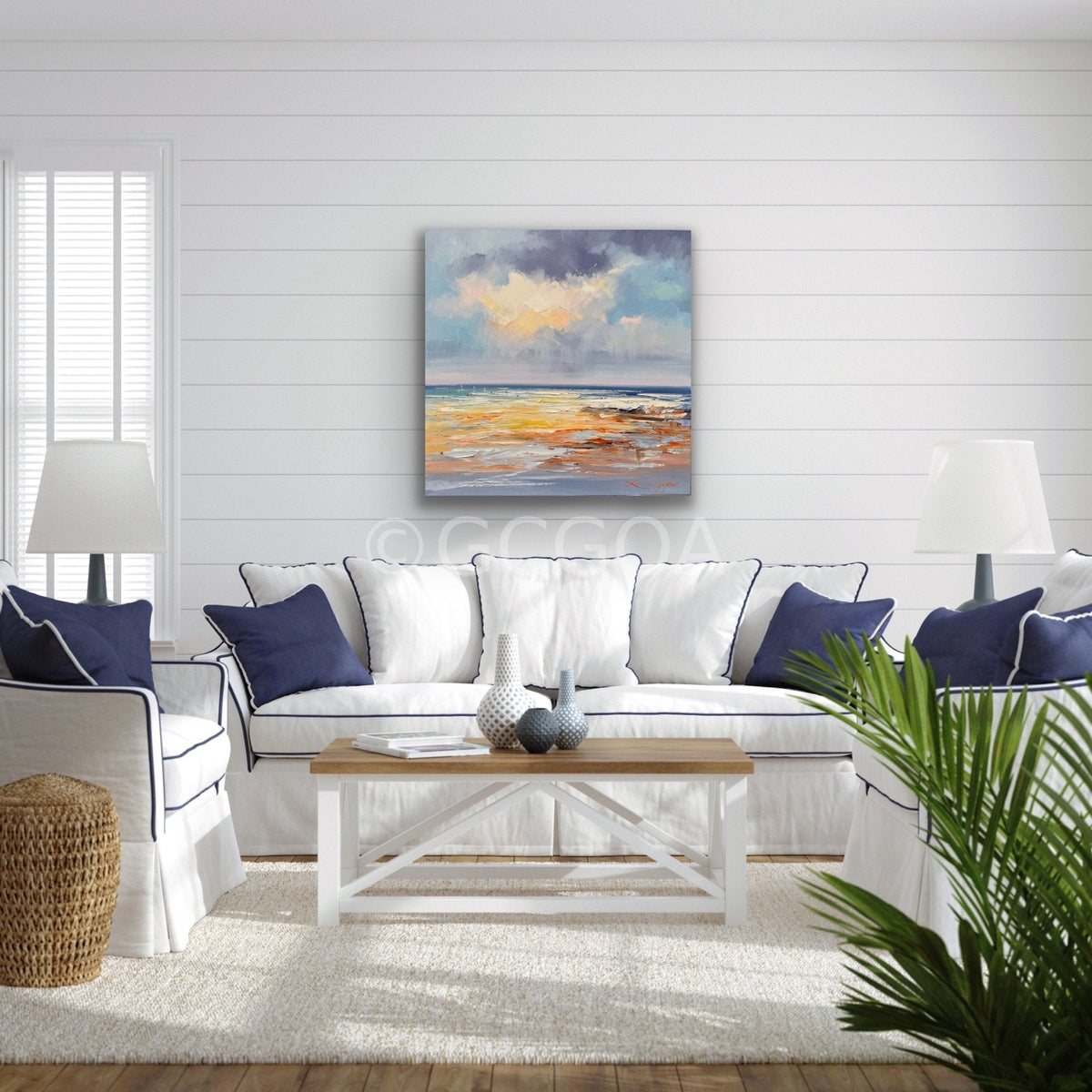 Colours of the Ocean No 58 - Original Art - Gold Coast Gallery Of ArtLiliana Gigovic