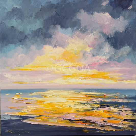 Colours of the Ocean No 59 - Original Art - Gold Coast Gallery Of ArtLiliana Gigovic