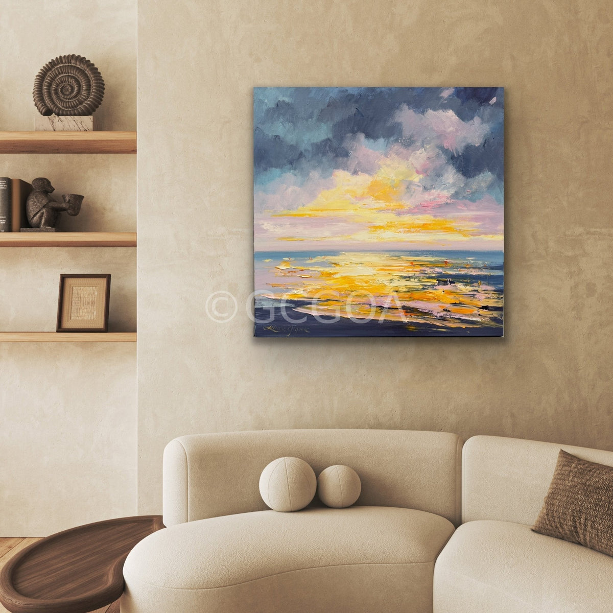 Colours of the Ocean No 59 - Original Art - Gold Coast Gallery Of ArtLiliana Gigovic