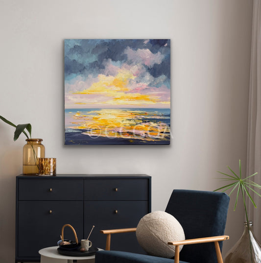 Colours of the Ocean No 59 - Original Art - Gold Coast Gallery Of ArtLiliana Gigovic