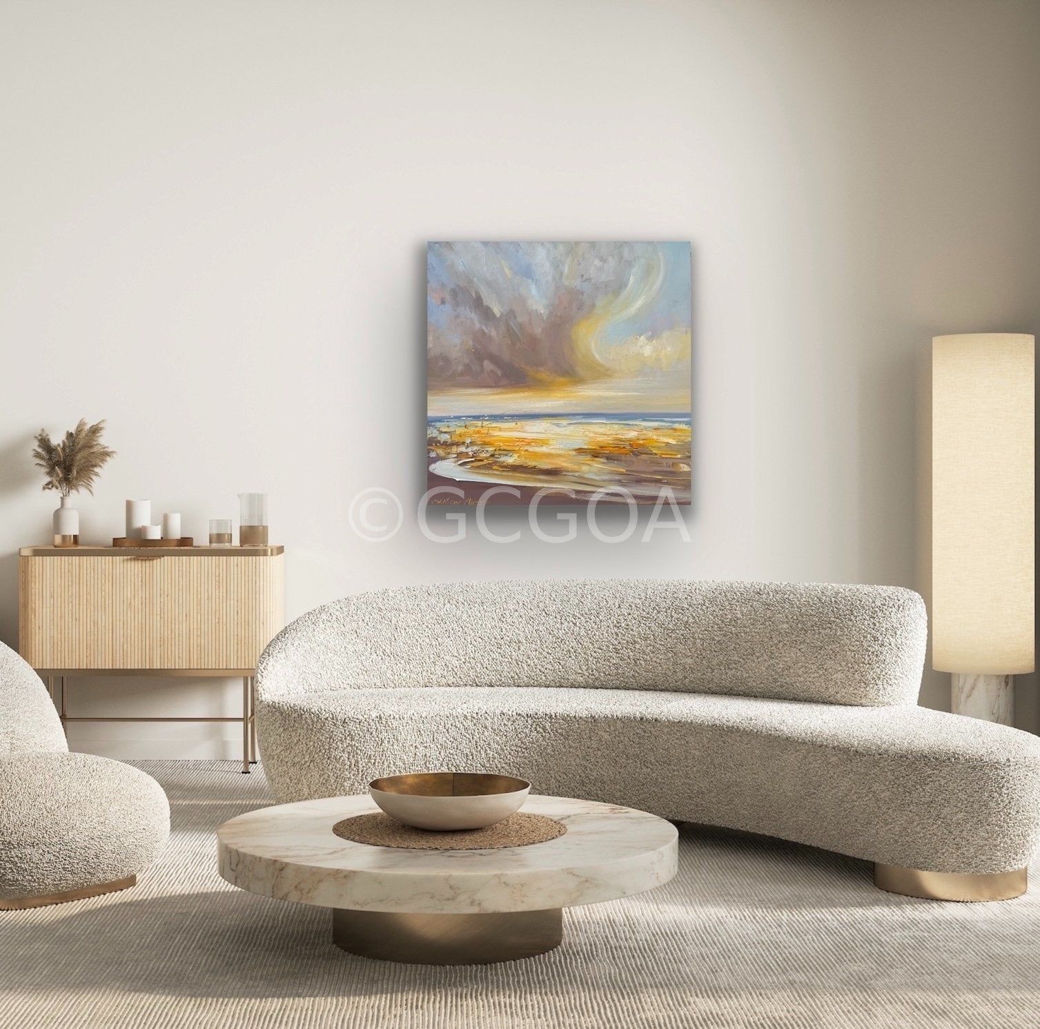 Colours of the Ocean No 60 - Original Art - Gold Coast Gallery Of ArtLiliana Gigovic
