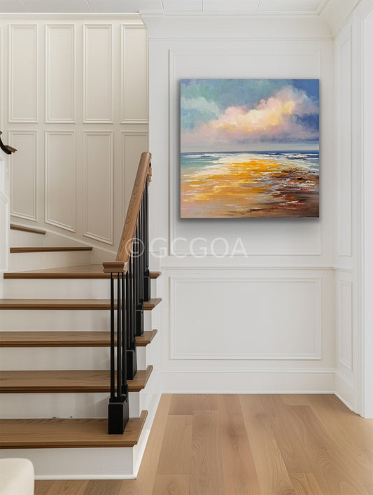 Colours of the ocean No 61 - Gold Coast Gallery Of ArtLiliana Gigovic