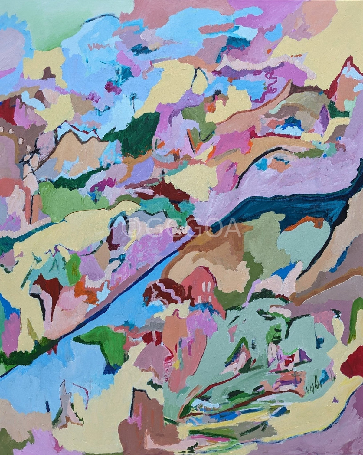 Comfort Zone - Original Art - Gold Coast Gallery Of ArtAlpana Rai