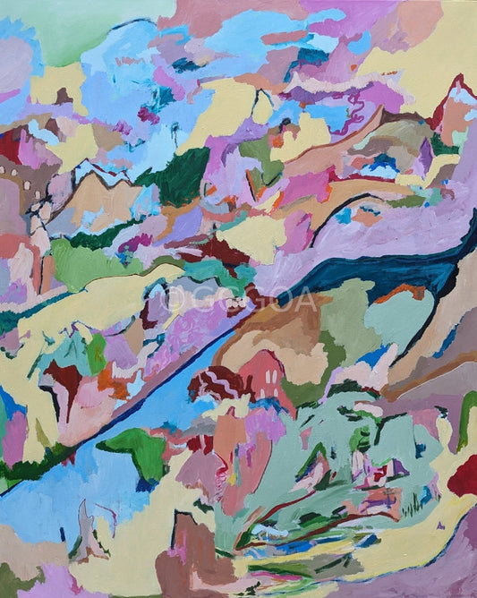 Comfort Zone - Original Art - Gold Coast Gallery Of ArtAlpana Rai
