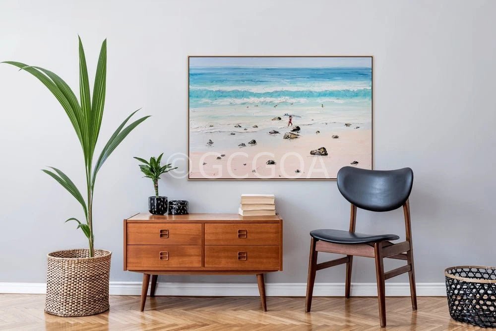 Cooly Surfers - Fine Art Print - Gold Coast Gallery Of ArtAngela Hawkey