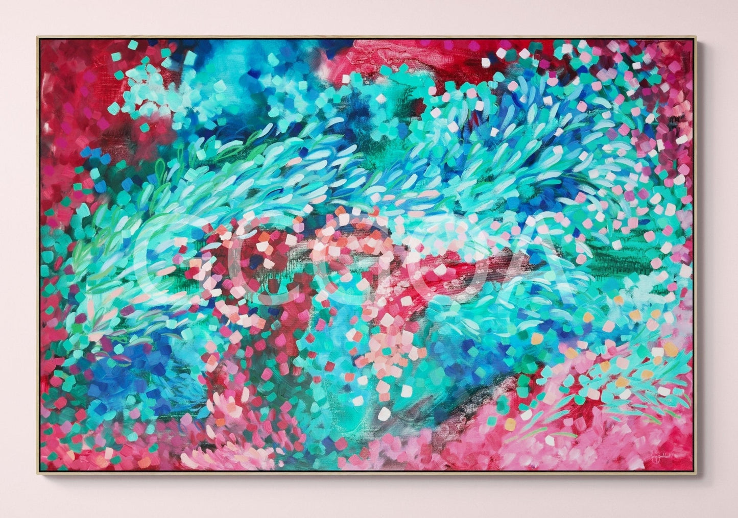 Coral Tidal Dance - Gold Coast Gallery Of ArtKaren Goddard