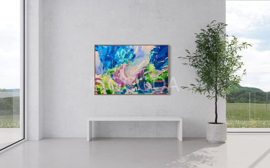 Cosmic Flow - Gold Coast Gallery Of ArtAnjana Rai