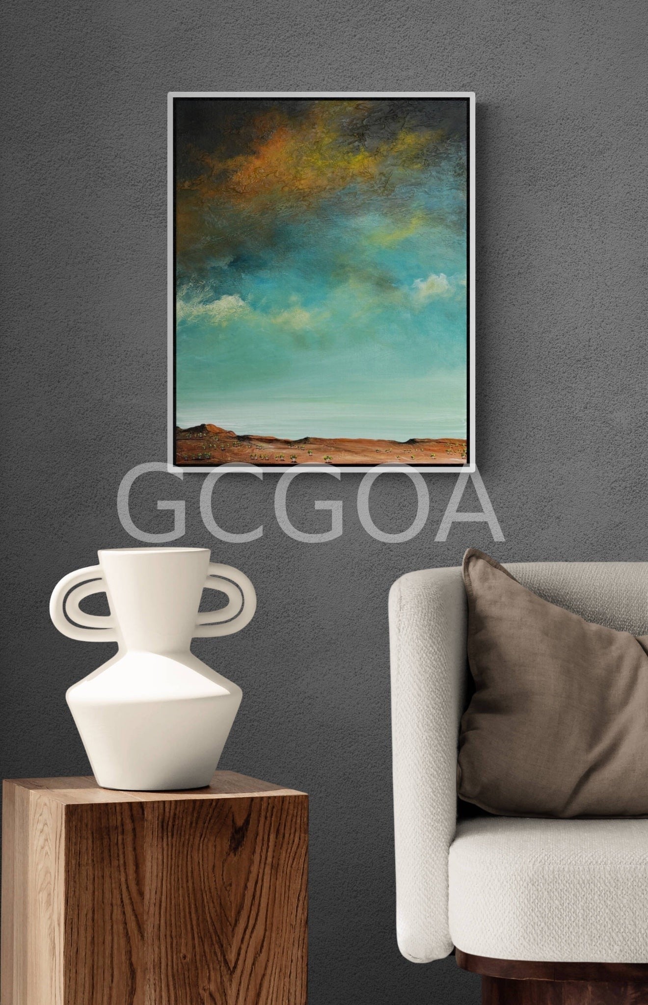 Country At Ease - Gold Coast Gallery Of ArtTania Chanter