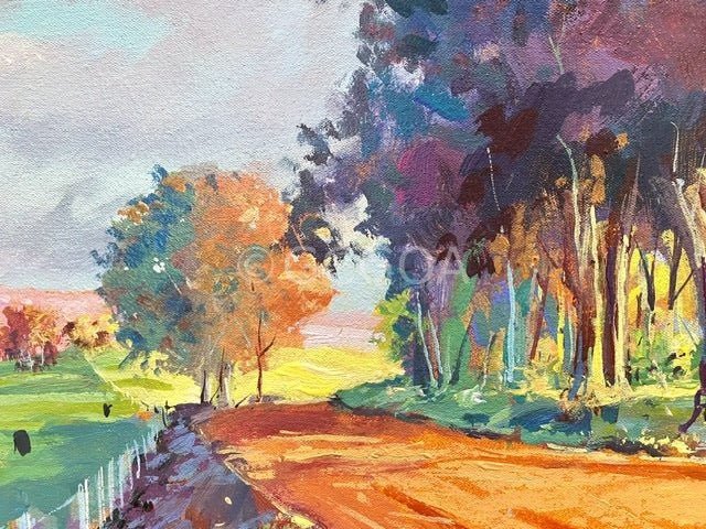 Country Road 2 - Original Art - Gold Coast Gallery Of ArtJos Coufreur